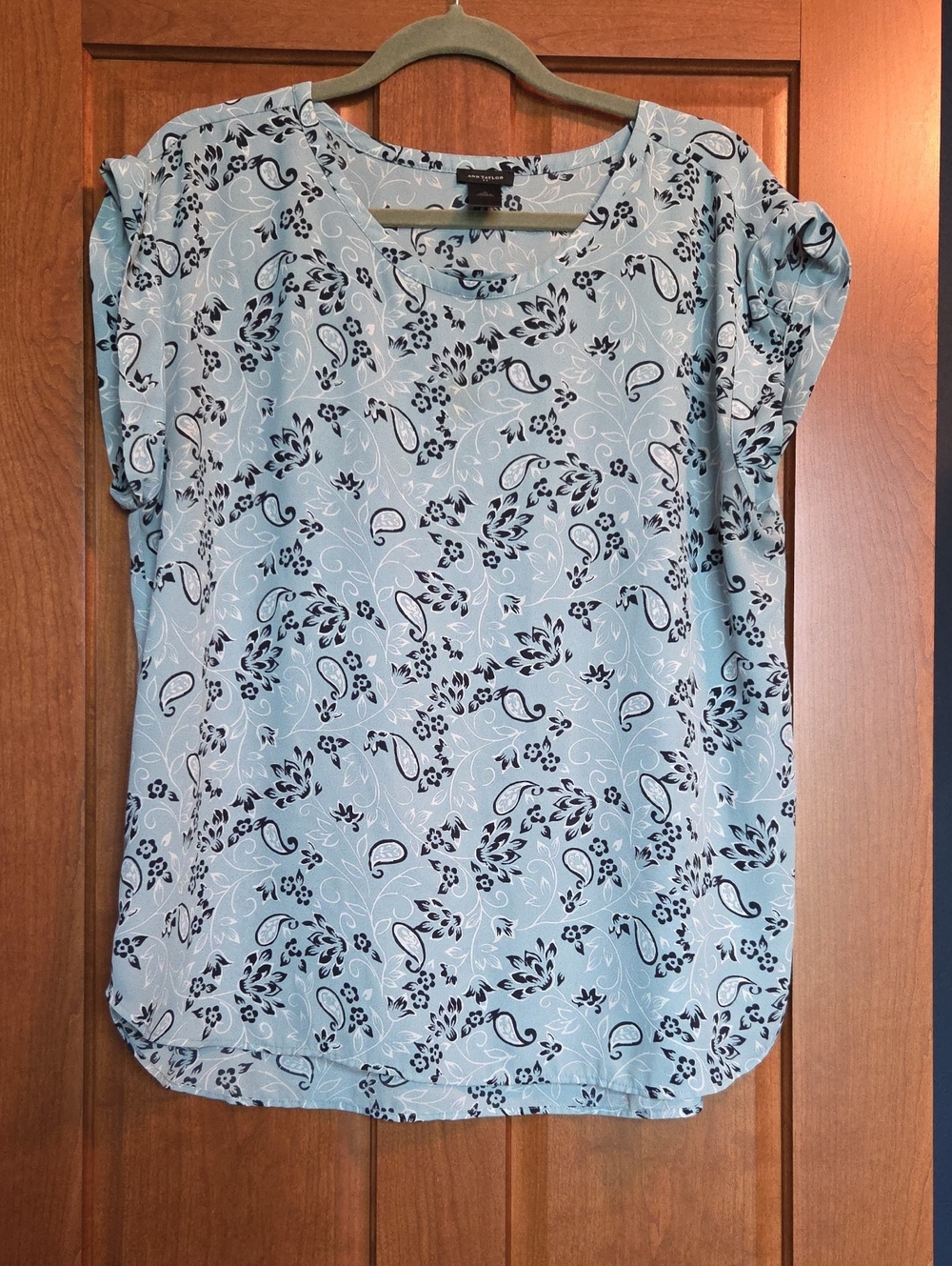 Ann Taylor Paisley Top
